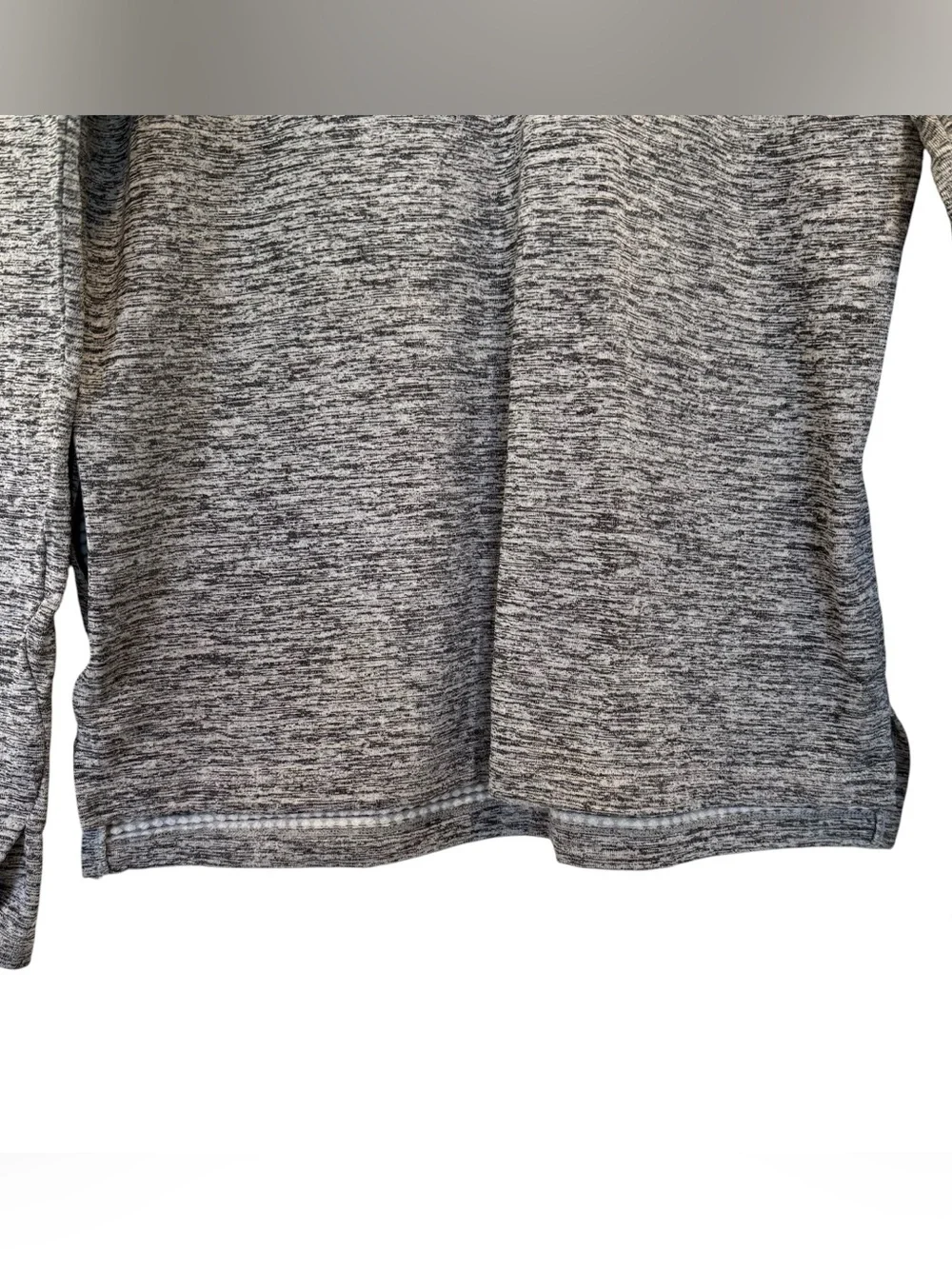 Nike Running Dri Fit Women's Long-Sleeve Black Gray Performance Athletic Top S